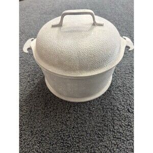 Vintage Guardian Service Ware 8” Pot Aluminum Round Casserole w/lid